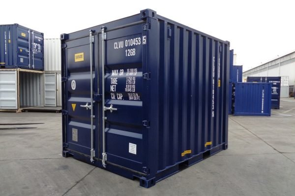 10ft-Blue-3-4-1 10Ft X 8Ft Shipping Container (One trip) – Blue