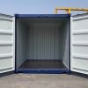 10ft-Blue-3-4front 10Ft X 8Ft Shipping Container (One trip) – Blue